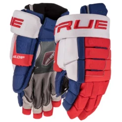 TRUE A6.0 Pro Hockey Gloves - Junior -Hockey Gear World true a6 0 pro hockey gloves junior red white blue