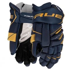 TRUE Catalyst 7X Hockey Gloves - Senior -Hockey Gear World true catalyst 7x hockey gloves senior navy sport gold