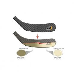 Warrior AK27 Double D Composite Blade - '10 Model - Junior 8 Warrior AK27 Double D Composite Blade - '10 Model - Junior -Hockey Gear World warrior ak27 double d composite blade 2710 model junior double d blade cutaway