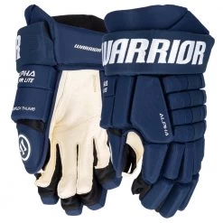Warrior Alpha FR Lite Hockey Gloves - Senior 15 Warrior Alpha FR Lite Hockey Gloves - Senior -Hockey Gear World warrior alpha fr lite hockey gloves senior navy