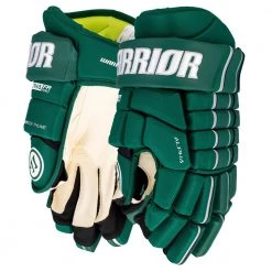 Warrior Alpha FR Pro Hockey Gloves - Junior 28 Warrior Alpha FR Pro Hockey Gloves - Junior -Hockey Gear World warrior alpha fr pro hockey gloves junior forest green