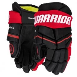Warrior Alpha LX 30 Hockey Gloves - Junior -Hockey Gear World warrior alpha lx 30 hockey gloves junior black red