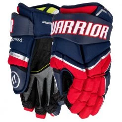 Warrior Alpha LX Pro Hockey Gloves - Junior -Hockey Gear World warrior alpha lx pro hockey gloves junior navy red