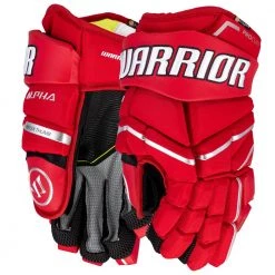 Warrior Alpha LX Pro Hockey Gloves - Junior -Hockey Gear World warrior alpha lx pro hockey gloves junior red