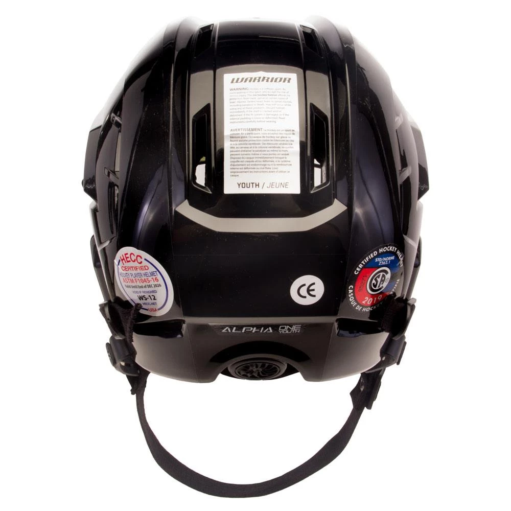 Warrior Alpha One Youth Combo Hockey Helmet 6 Warrior Alpha One Youth Combo Hockey Helmet - Image 4