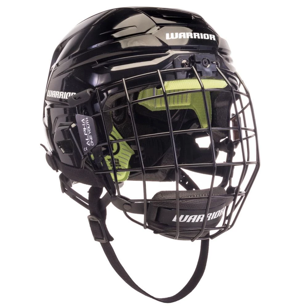 Warrior Alpha One Youth Combo Hockey Helmet 3 Warrior Alpha One Youth Combo Hockey Helmet