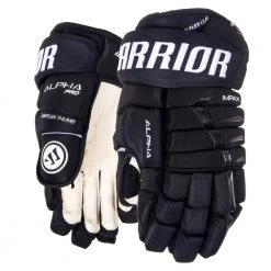 Warrior Alpha Pro Hockey Gloves - Junior 14 Warrior Alpha Pro Hockey Gloves - Junior -Hockey Gear World warrior alpha pro hockey gloves junior black 1