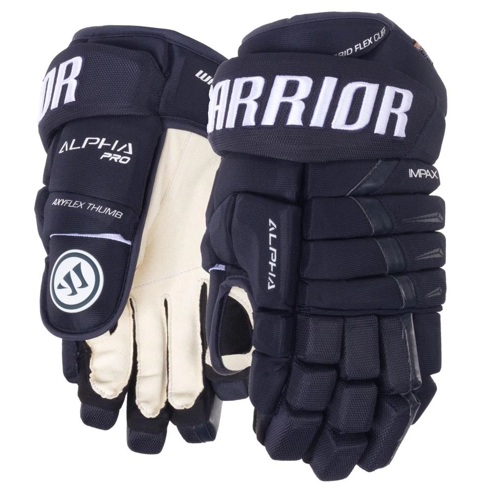 Warrior Alpha Pro Hockey Gloves - Junior 9 Warrior Alpha Pro Hockey Gloves - Junior - Image 7