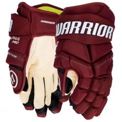 Warrior Alpha Pro Hockey Gloves - Senior -Hockey Gear World warrior alpha pro hockey gloves senior maroon