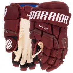 Warrior Covert Pro Hockey Gloves - Junior -Hockey Gear World warrior covert pro hockey gloves junior maroon