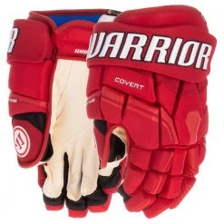 Warrior Covert Pro Hockey Gloves - Senior -Hockey Gear World warrior covert pro hockey gloves senior red