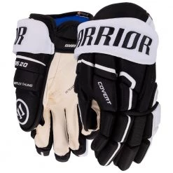 Warrior Covert QR5 20 Hockey Gloves - Junior -Hockey Gear World warrior covert qr5 20 hockey gloves junior black white