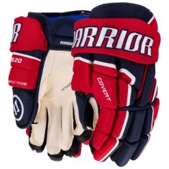 Warrior Covert QR5 20 Hockey Gloves - Senior 26 Warrior Covert QR5 20 Hockey Gloves - Senior -Hockey Gear World warrior covert qr5 20 hockey gloves senior navy red white