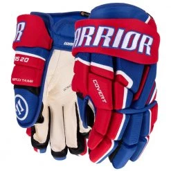 Warrior Covert QR5 20 Hockey Gloves - Senior 28 Warrior Covert QR5 20 Hockey Gloves - Senior -Hockey Gear World warrior covert qr5 20 hockey gloves senior royal red white