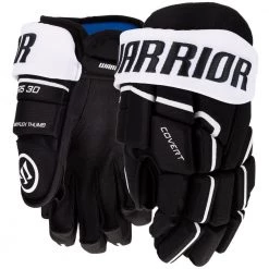 Warrior Covert QR5 30 Hockey Gloves - Junior -Hockey Gear World warrior covert qr5 30 hockey gloves junior black white