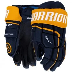 Warrior Covert QR5 30 Hockey Gloves - Senior -Hockey Gear World warrior covert qr5 30 hockey gloves senior navy sport gold