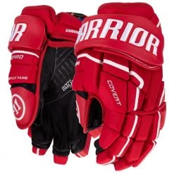 Warrior Covert QR5 Pro Hockey Gloves - Senior -Hockey Gear World warrior covert qr5 pro hockey gloves senior red